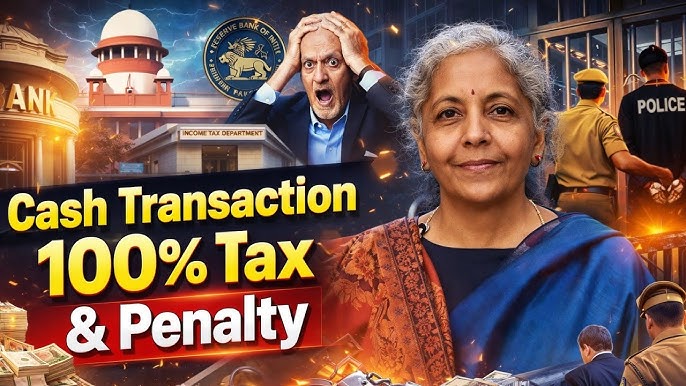 Cash Transaction Tax Notice India: Limits & Rules